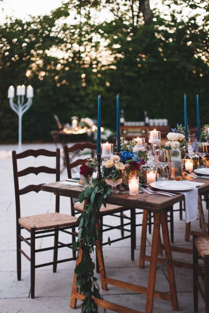 Matrimonio romantico di fine estate